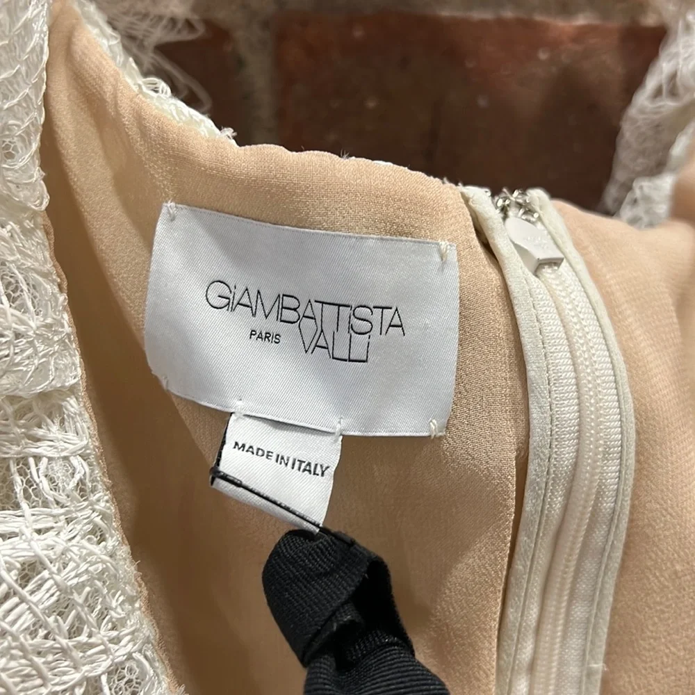 NWT Giambattista Valli ruffle tiered Dress Sz IT 40 - Picture 6 of 16